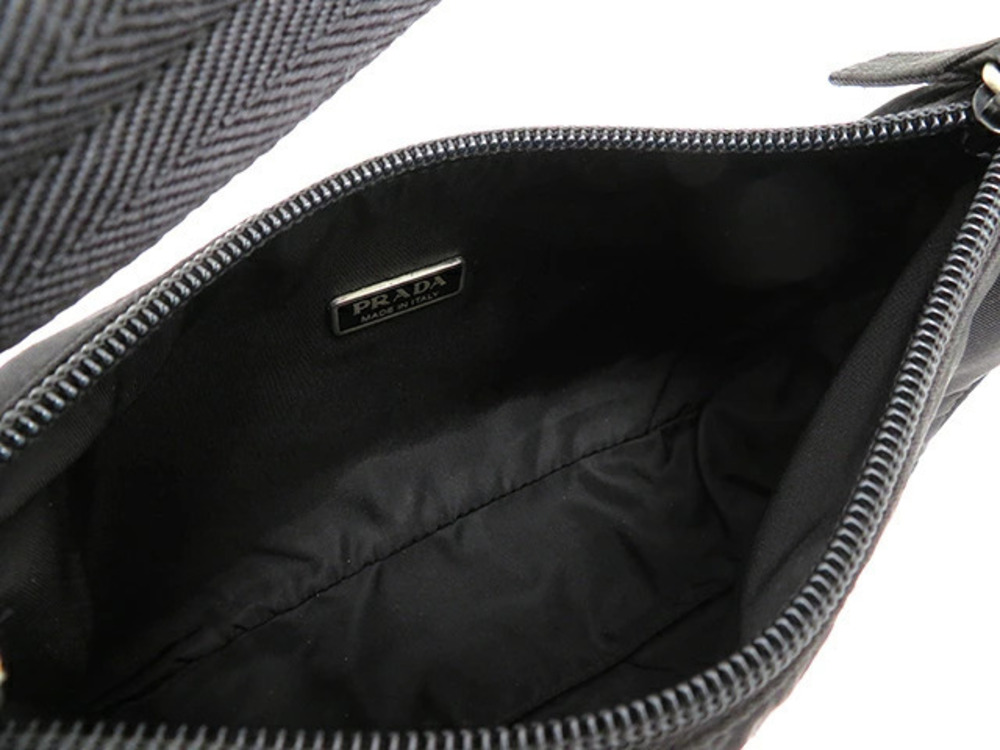 Prada Bag Shoulder black Tessuto Black